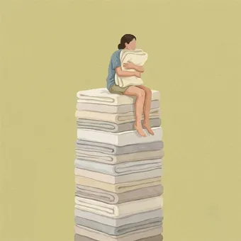Ilustração do arquétipo Formiga Ansiosa